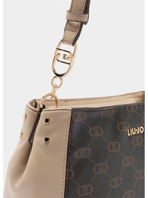 Borsa a spalla media monogram LIU JO | AF5116E0053/51308